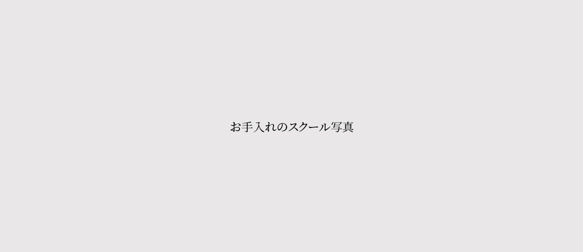 お手入れのスクール